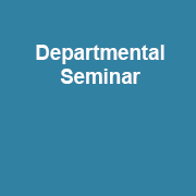 departmental seminar 2018-19